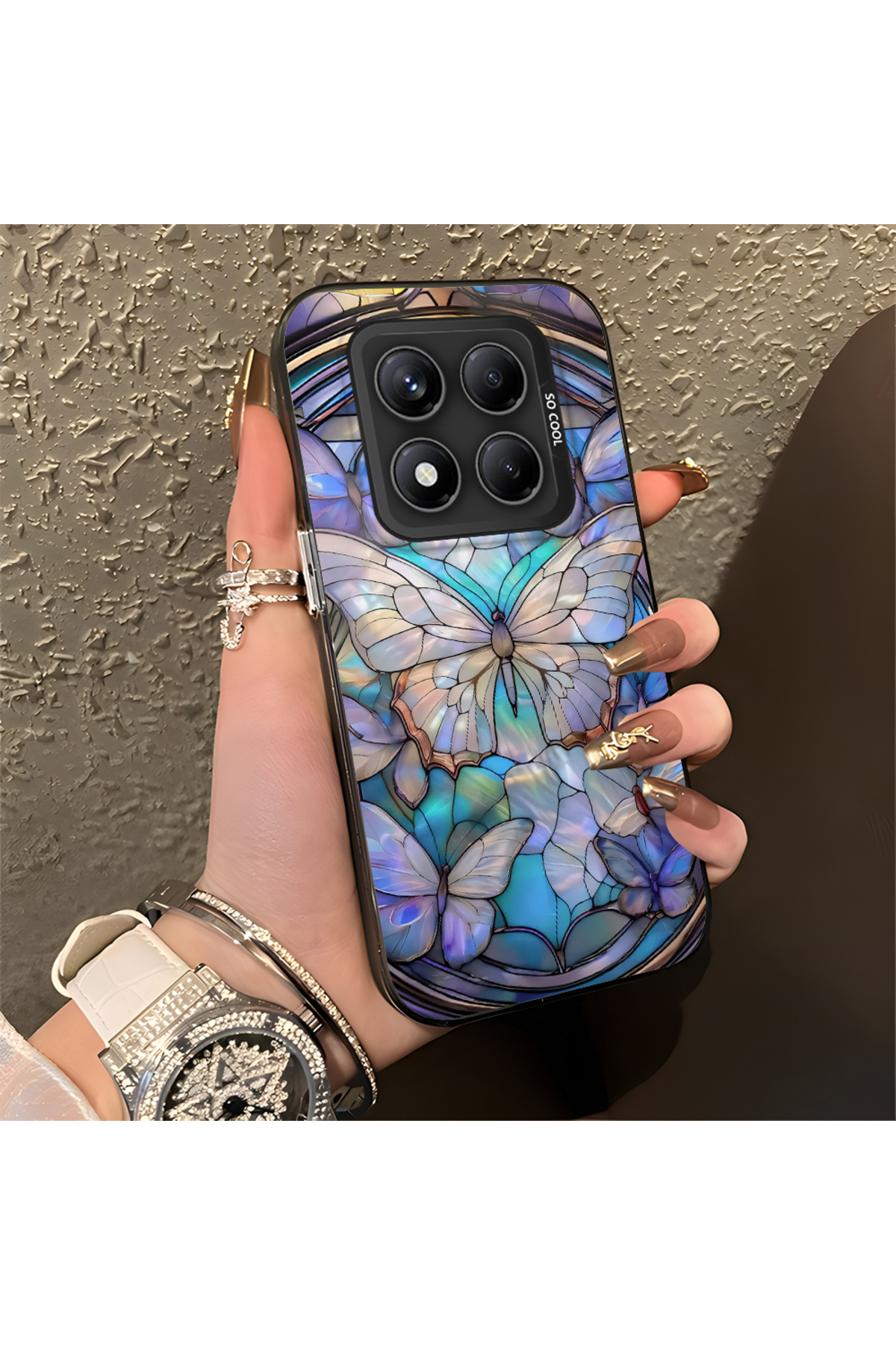 Xiaomi Redmi Note 14 Pro 4G Compatible Case Hard shell Anti Fall Phone Case insect