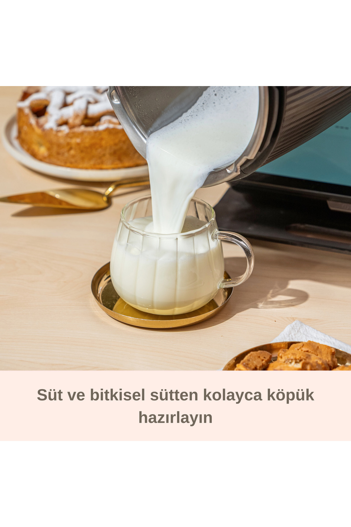 Naturalp Wundermix Milkimizer Thermomix Mutfak Robotu TM7 ve TM6 için Süt Köpürtücü fotoğrafı 5 (önizleme)