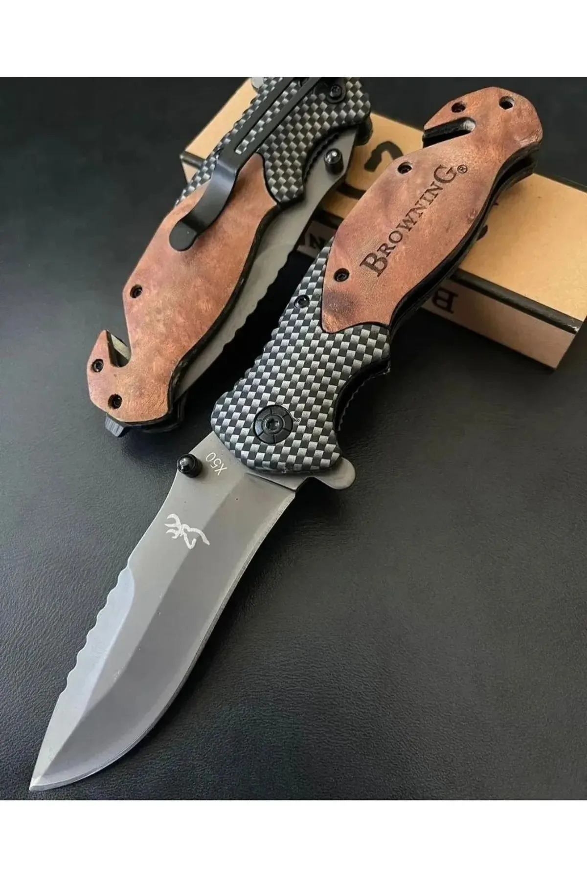 Browning Kurtarma Çakısı X50-20.5 CM