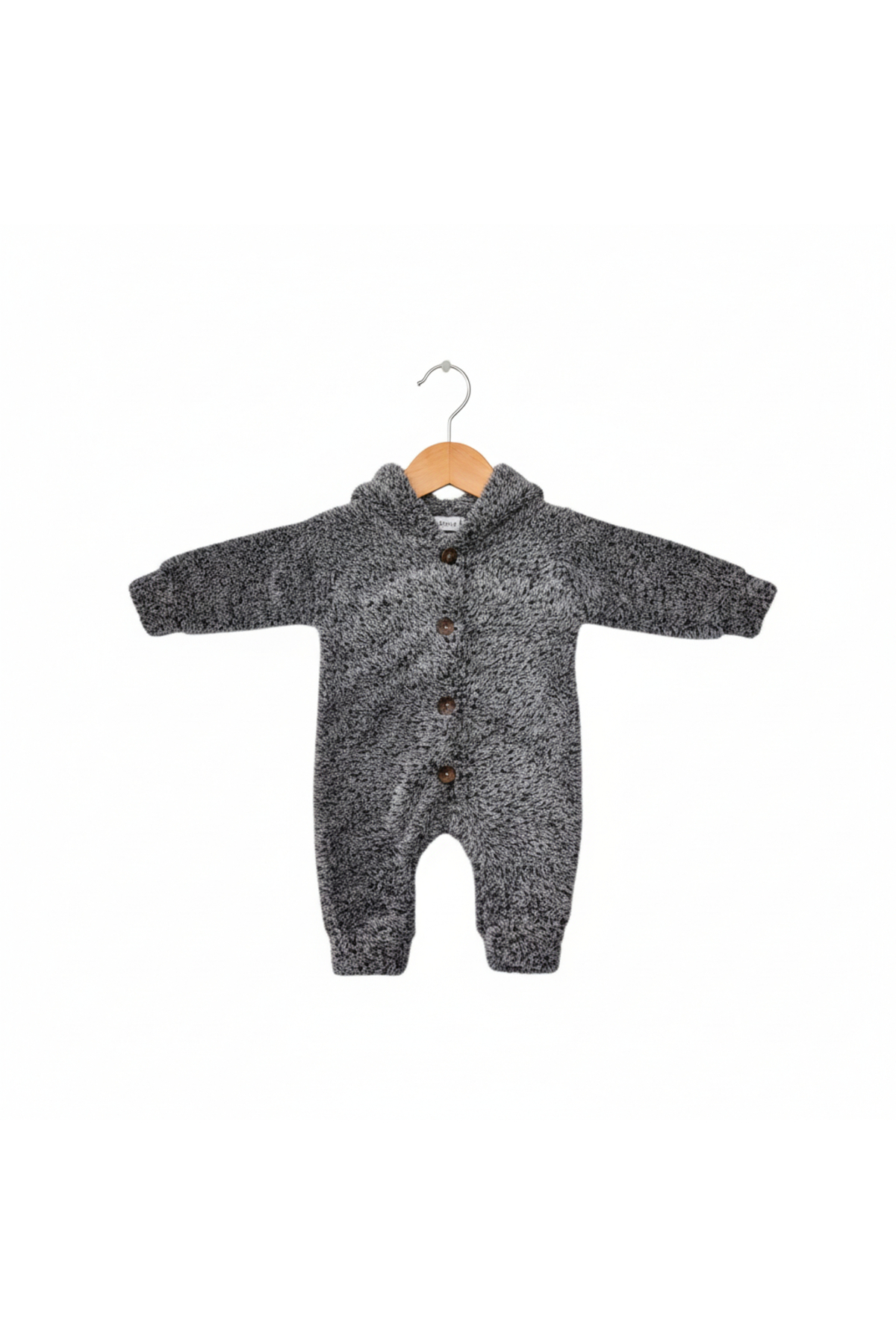 Hirazenmoda Erkek-kız Bebek-çocuk Çift Taraflı Wellsoft Pelüş Düğmeli Uyku Tulumu fotoğrafı 3 (önizleme)