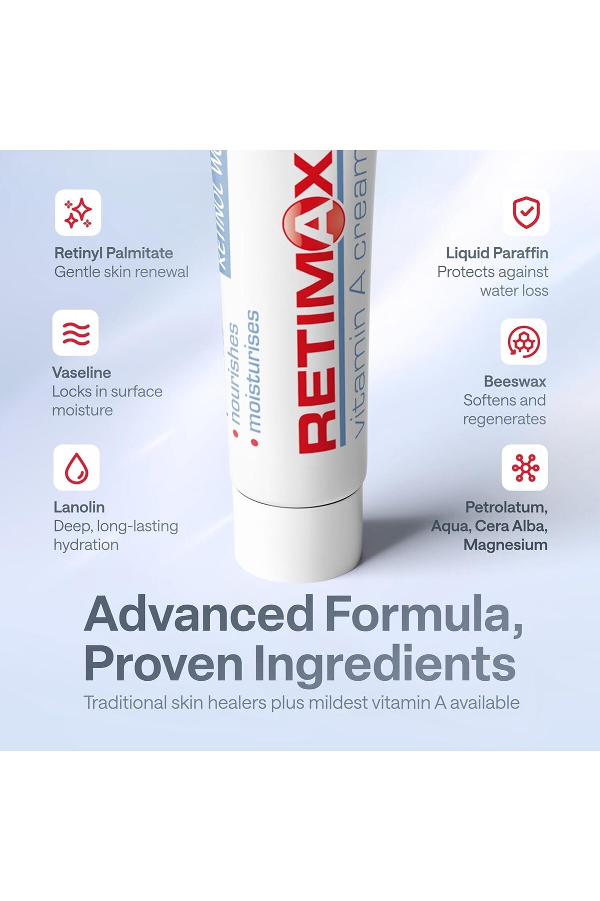 Retimax 1500 – A Vitamini (Retinol) Anti-Ageing & Nemlendirici Krem (30 g) — retimax1500 — تصویر 6 از 6