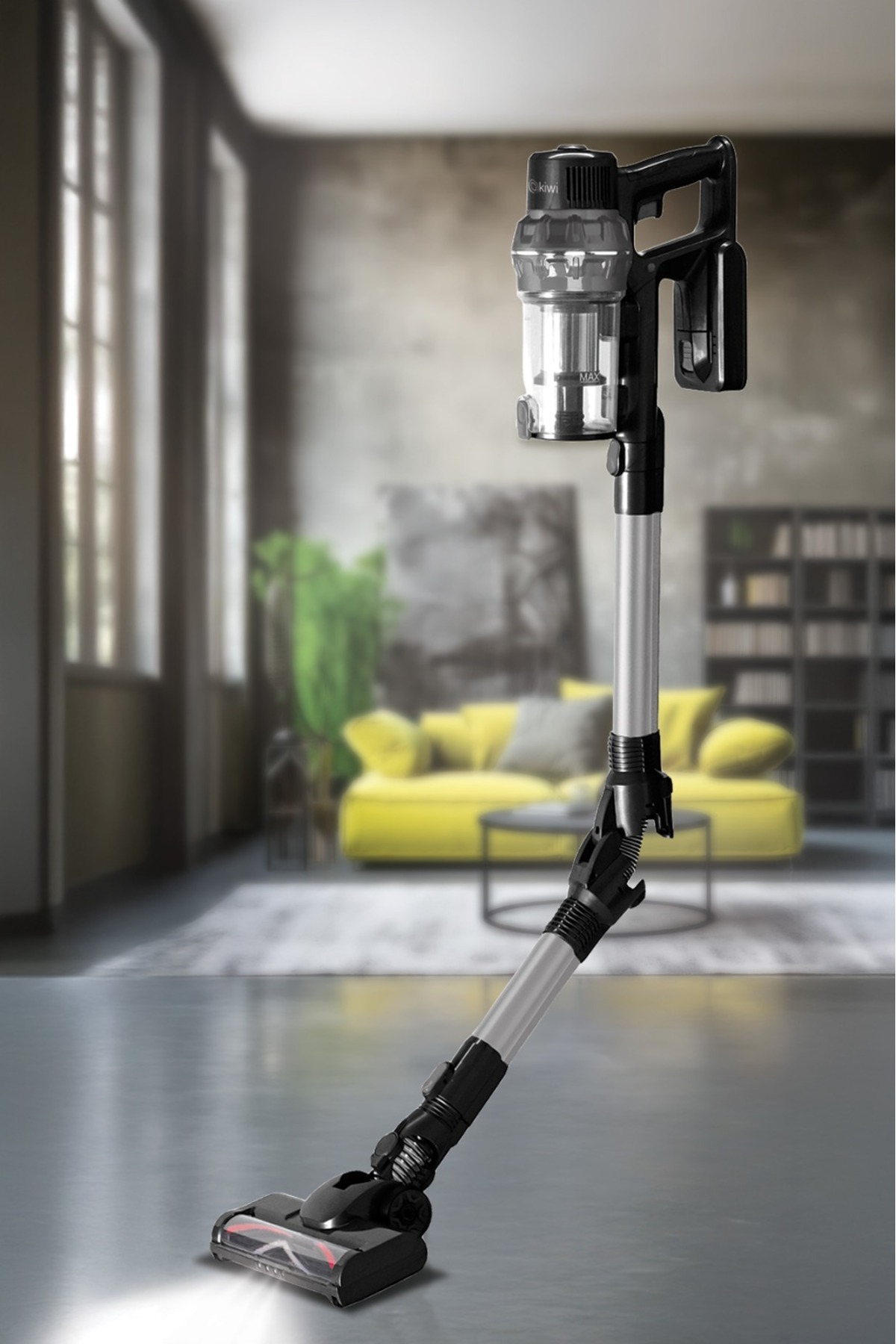Kiwi Kvc-4040BLF Katlanabilir Şarjlı Bldc Motor Dik Süpürge