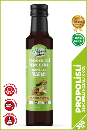 Yöresel Bahçem Propolis ve Zencefil İçeren Kozalak Özü