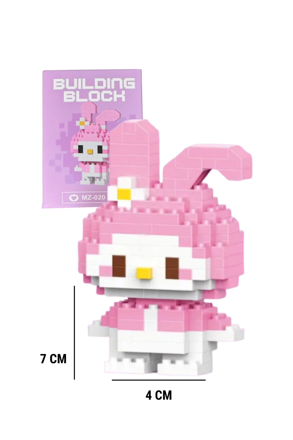 Bricks Melody Kitty Family Character Figure 3D Jigsaw Puzzle Building Toys