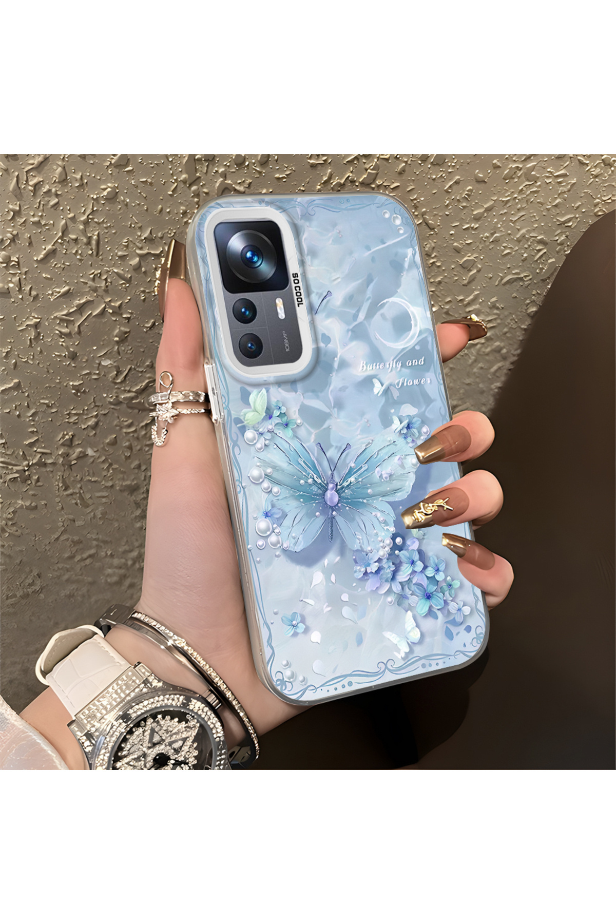 Xiaomi Mi 12T Compatible Case Hard shell Anti Fall Phone Case Light-shade