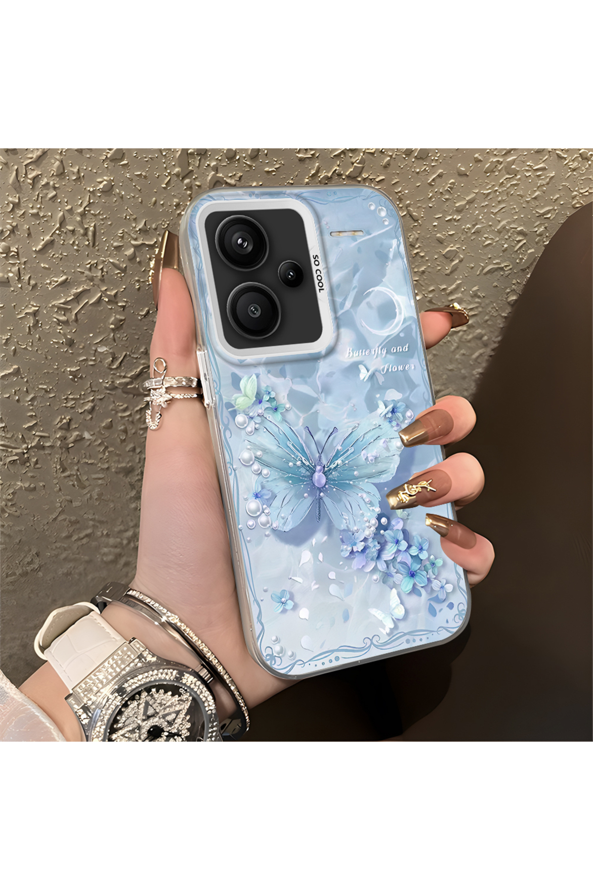 Xiaomi Redmi Note 13 Pro Plus+ 5G Compatible Case Hard shell Anti Fall Phone Case Light-shade