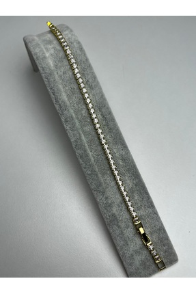 G&D ATELİER Gold Taşlı Suyolu Bileklik