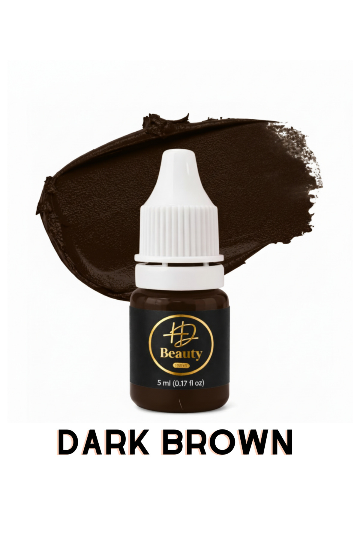 HD Beauty Pigments Kalıcı Makyaj Boyası Mikroblading/micropigmentation Pigment Kaş Boyası 5 ml