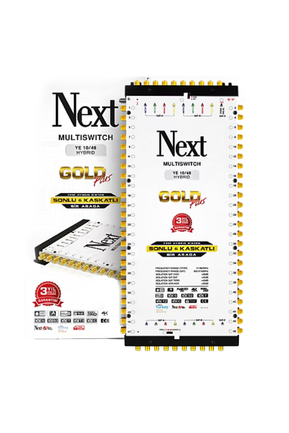 NEXT NEXTSTAR 10/48 Santral Sonlu Kaskatlı Hibrit Adaptörlü Next 10/48