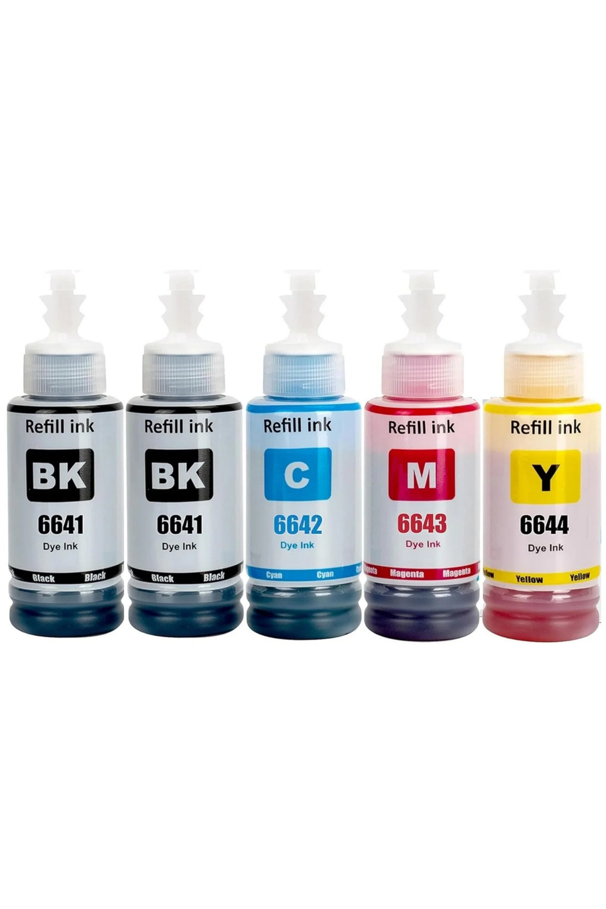 TecHarbor 664 2 Siyahlı Epson EcoTank L565,L555,L550,L486,L485,L480,L455,L386,L385,L382 Uyumlu Muadil Mürekkep