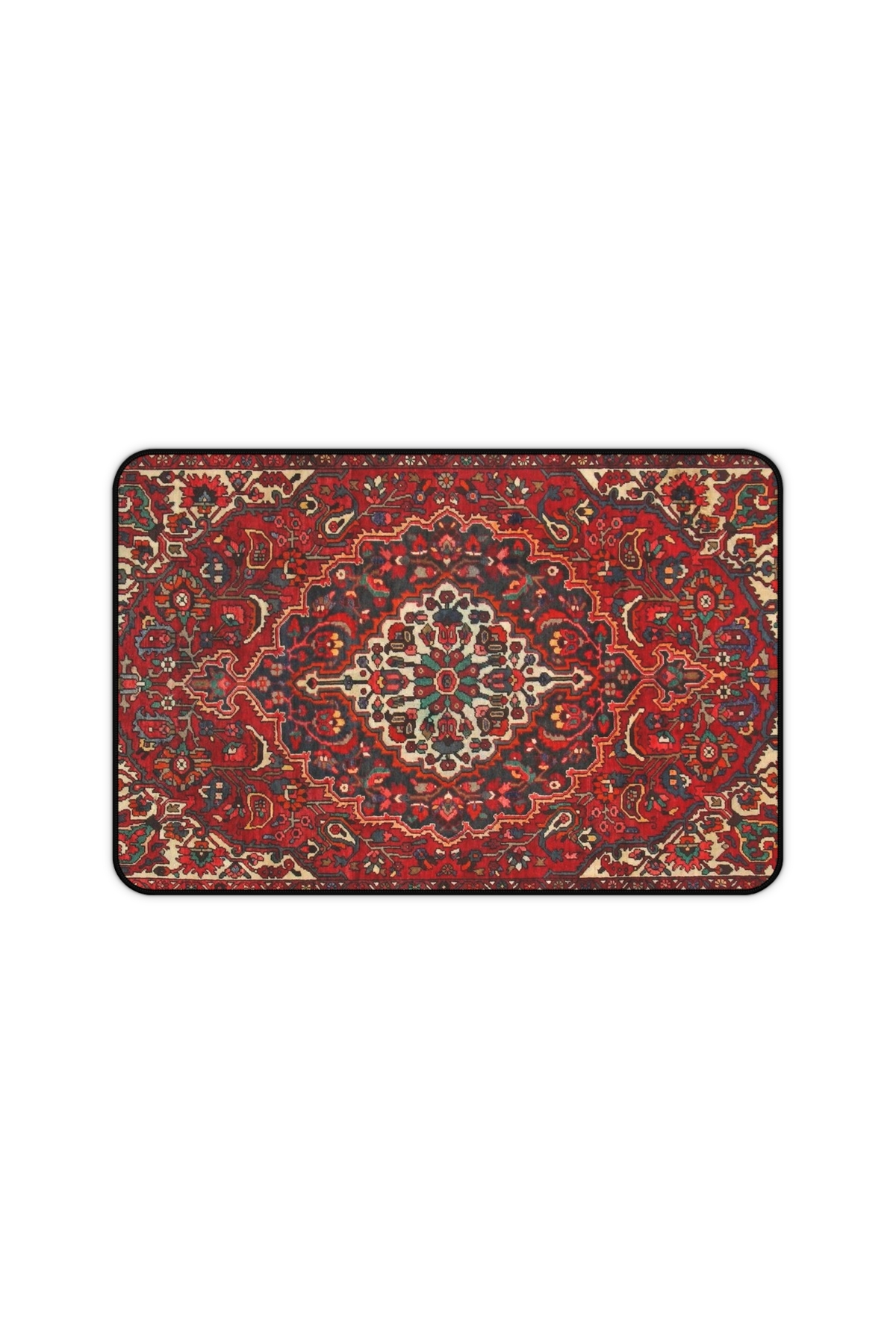 FALAVİ  Etnik Halı Desen Mousepad, 28x40 Gamer Mousepad, Amerikan Servis, Masa Sümeni - Görsel 3