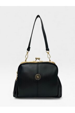 SUYKA BAGS Kadın Burslu 4 Bölmeli Ayarlanabilir Çapraz Askılı Yumuşak Suni De...