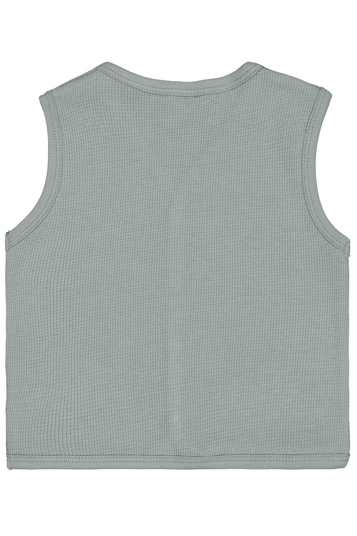 Civil Baby Dinozor Nakışlı 6-18 Ay Yelek - Yeşil 9-12 Ay fotoğrafı 2 (önizleme)