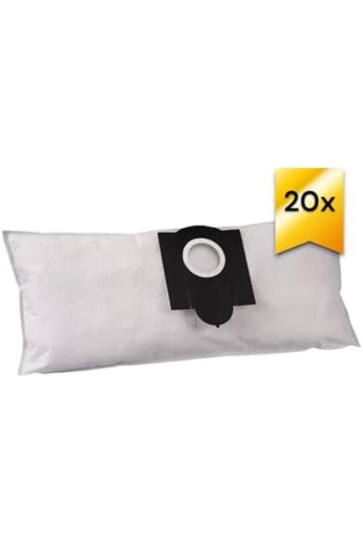 BRF bezless ELEKTRİKLİ SÜPÜRGE SENTETİK TOZ TORBASI - 20 ADET - SİYAH PLASTİK - FAKİR - MODELLERİ İLE UY