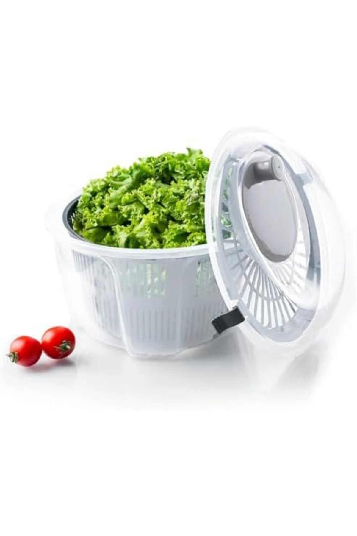BRF NwoTeknoloji Pratik Salata Kurutucu, Sebze Yeşillik Marul Yıkama ve Kurutma Kabı Leğen Şeklinde Çevi