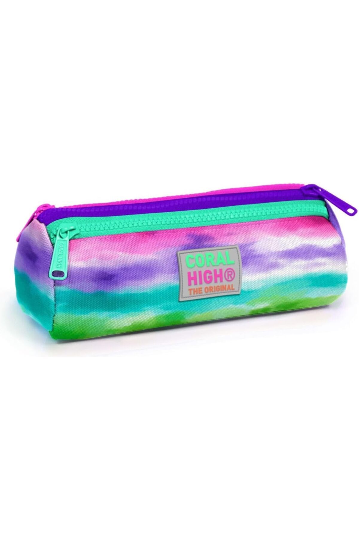 BRF NwoTeknoloji Renkli Üç Bölmeli Kalem Çantası - Kız Çocuk 1205362