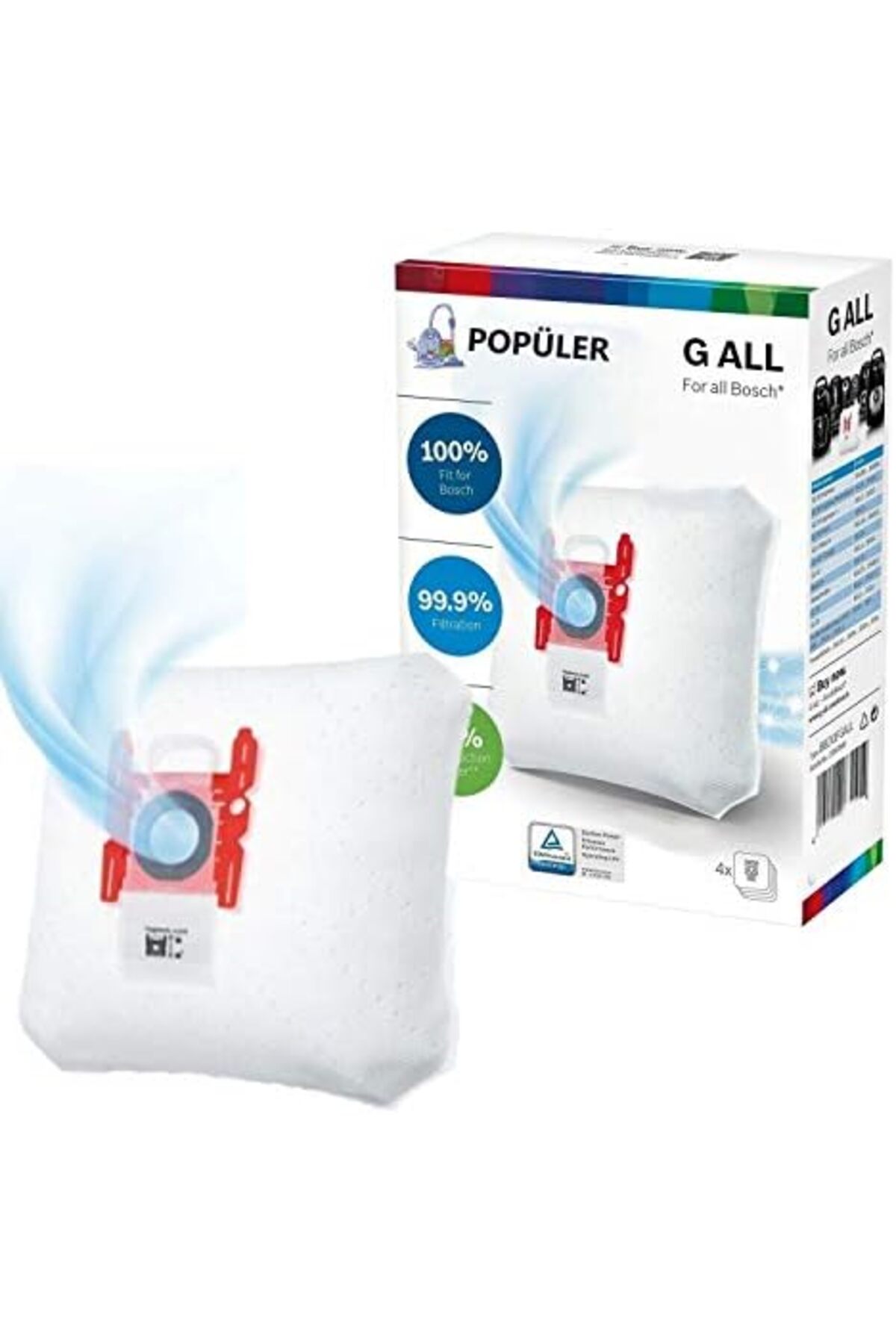 BRF bezless Popüler Uyumlu G-All Toz Torbası 1027645