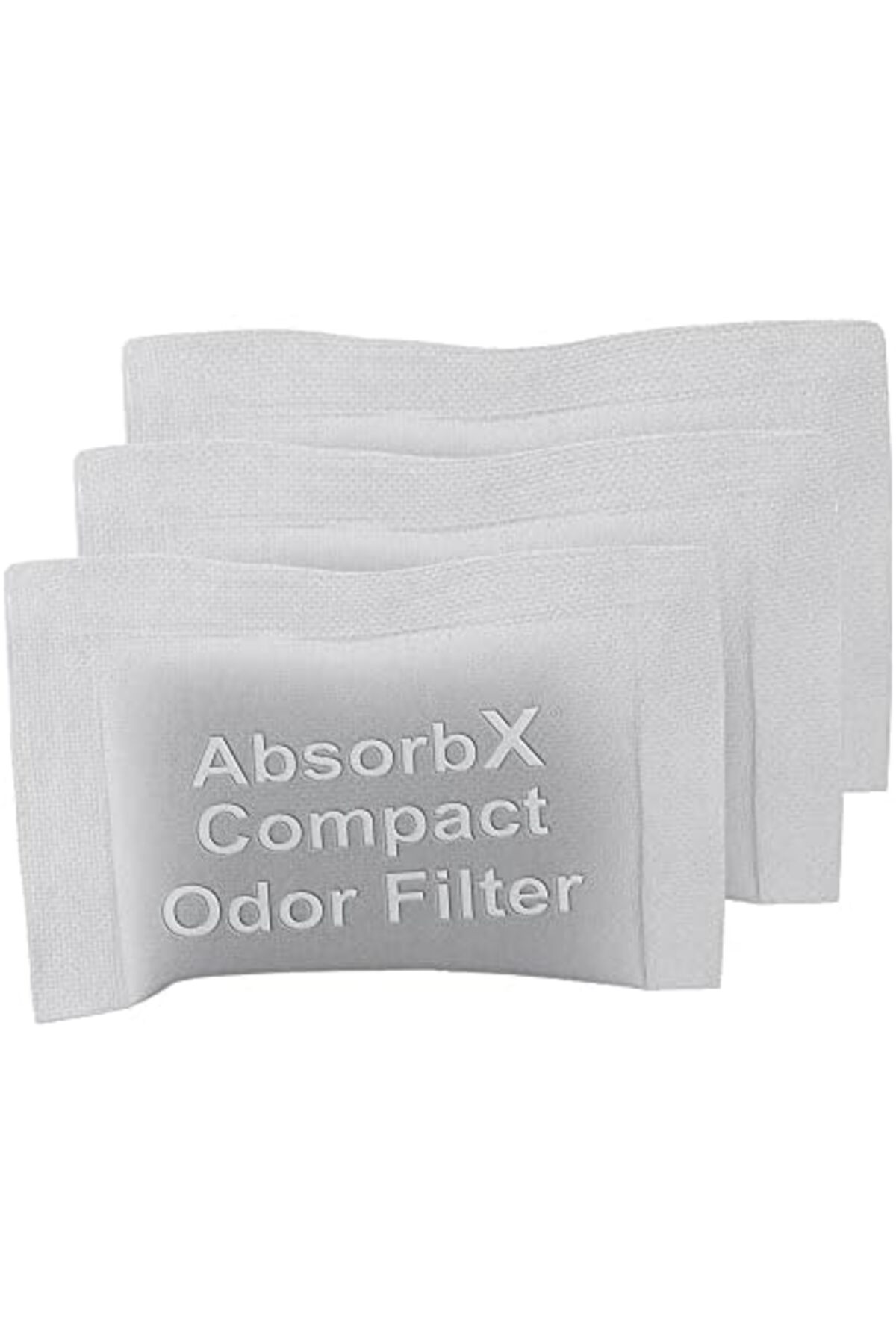 BRF NwoTeknoloji iTouchless 3'lü Paket AbsorbX, Kokuları Emer, Çöp Koku Giderici, Kompakt Filtreler