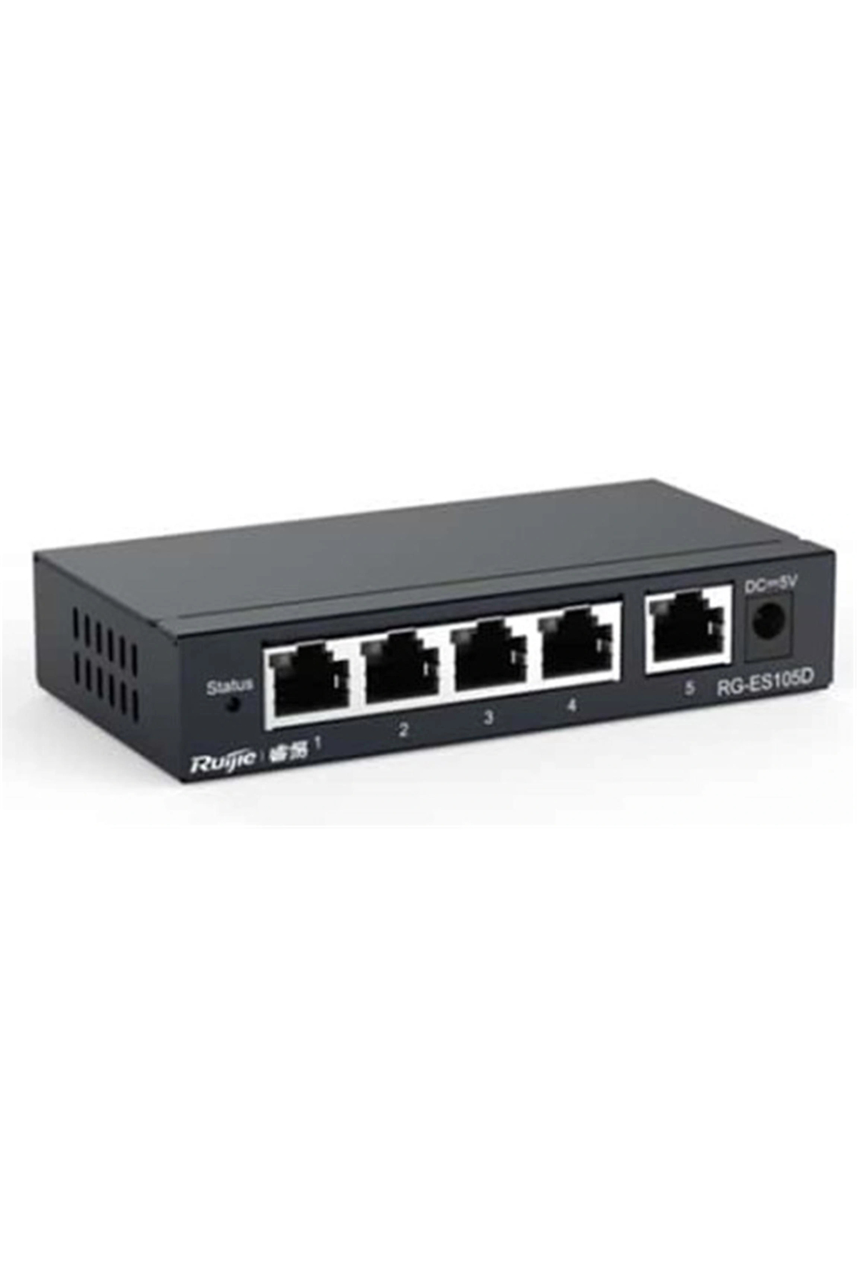 RUIJIE -Reyee RG-ES105D 5-Port 10-100 Mbps Switch Metal Kasa
