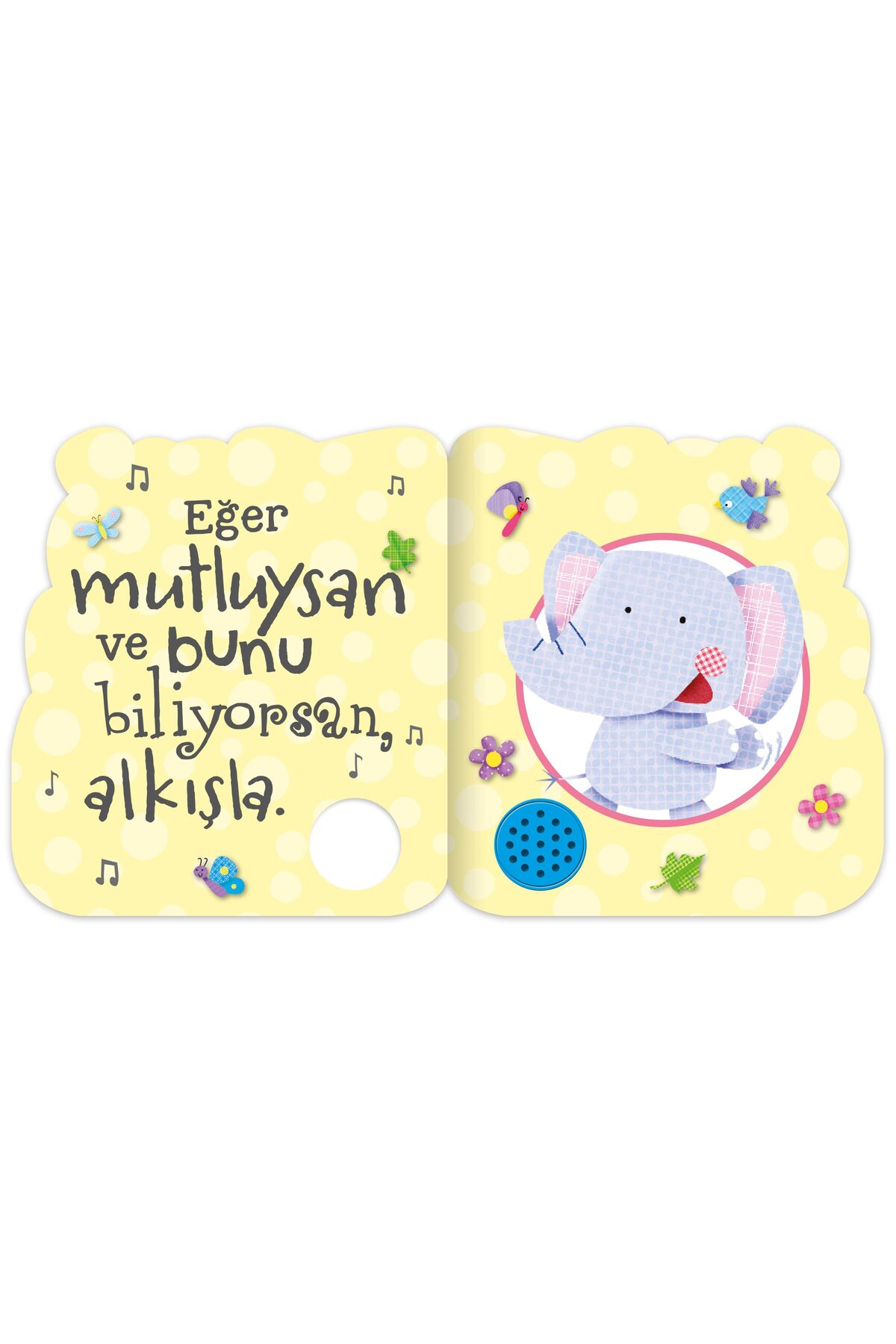 Eolo 3+ Yaş Sesli Çocuk Kitabı – Eğer Mutluysan Alkışla | 8 Sayfa fotoğrafı 3 (önizleme)