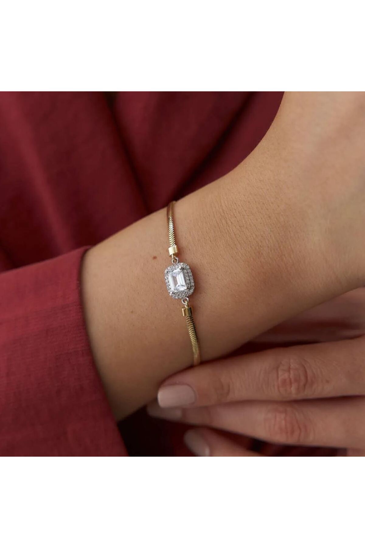 İLKAY KUYUMCULUK Baget Balıksırtı Bileklik