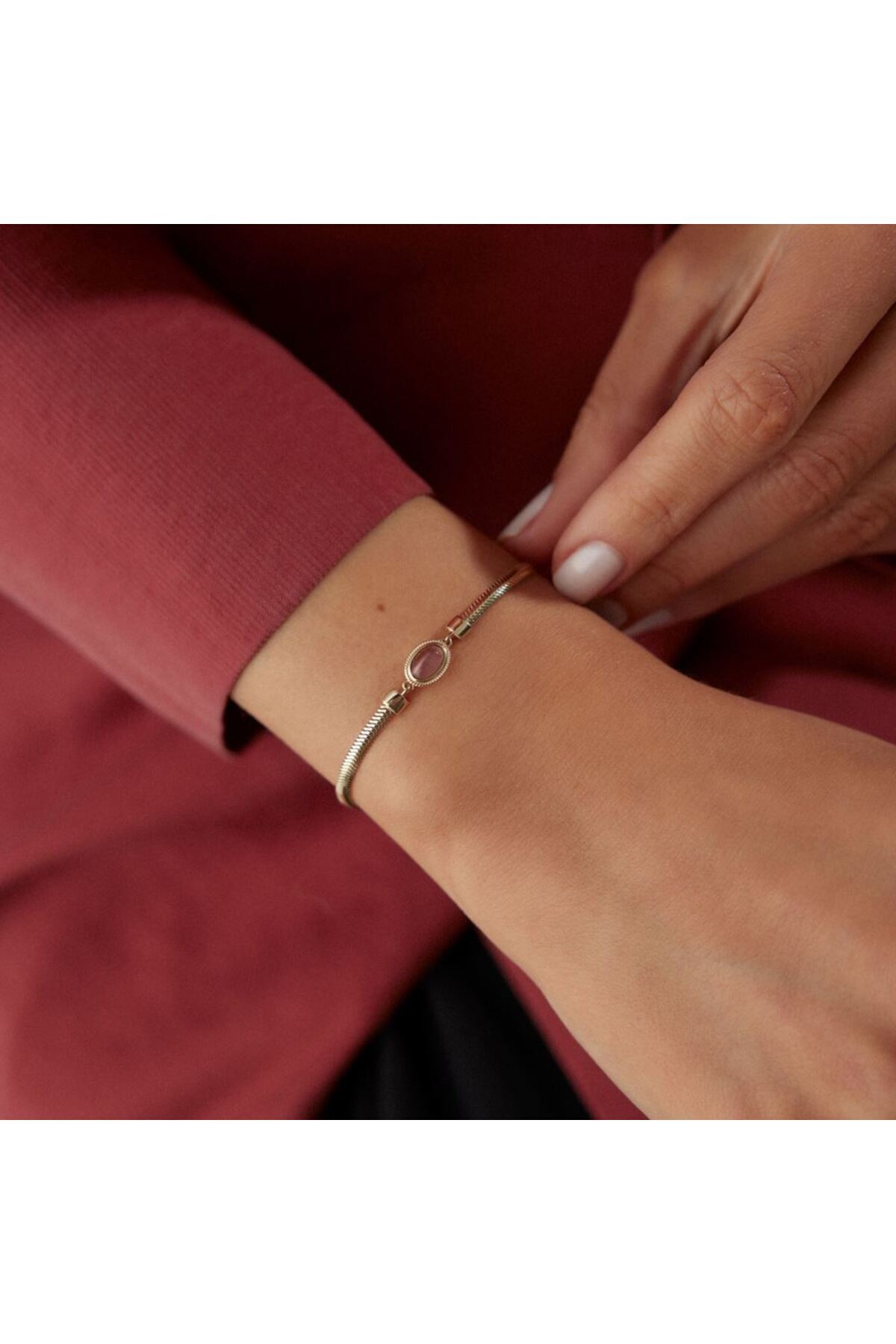 İLKAY KUYUMCULUK V Üçgen Prizma Tasarım Bileklik