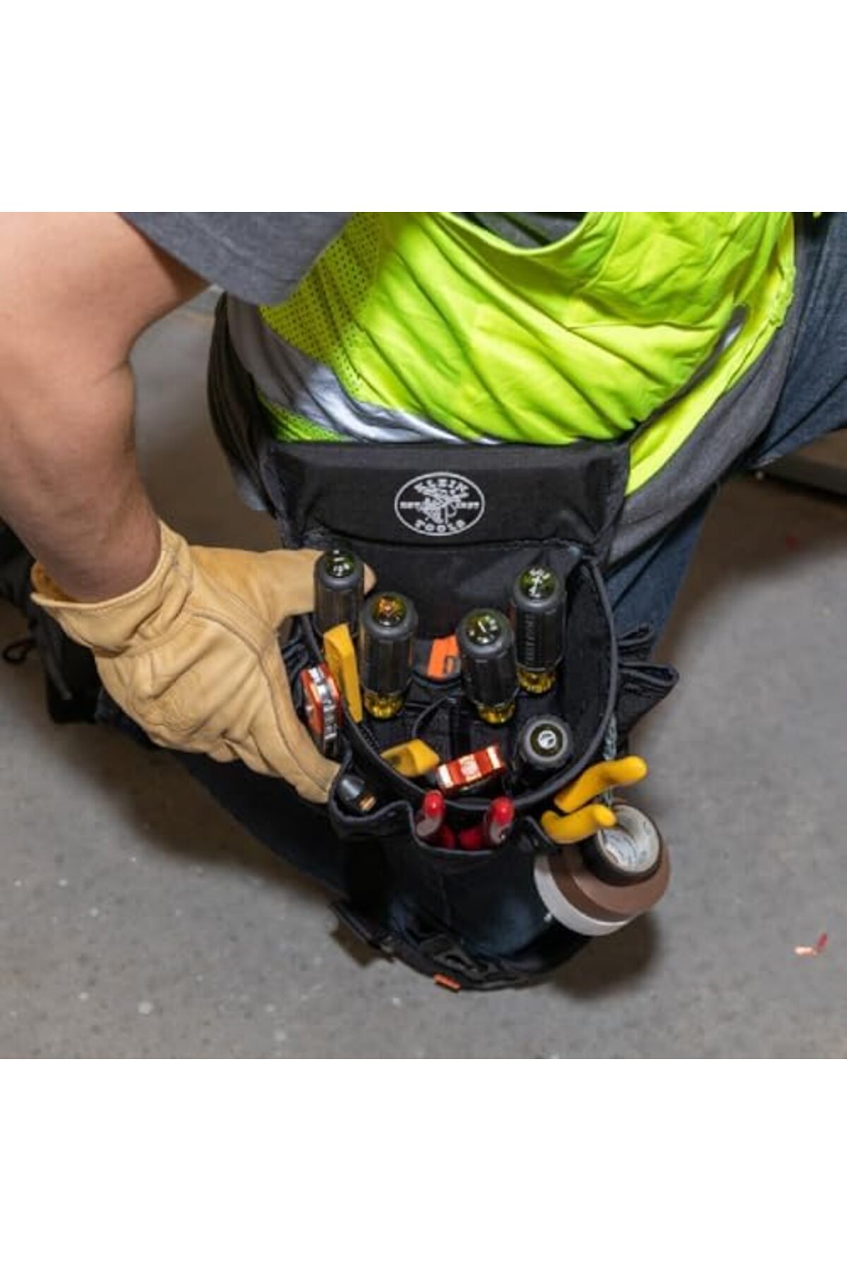 Yıldızan lvn 5719 Powerline 18 cepli siyah naylon elektrikçi alet çantası, 5719 1216114