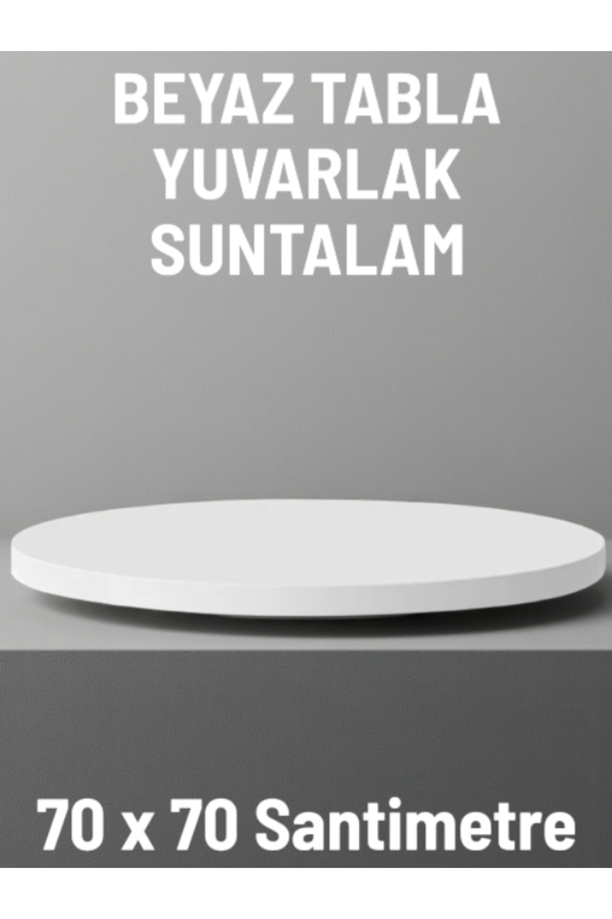 70 X 70 TEKLİ SUNTALAM SEHPA ÜST TABLASI DEKORASYON SUNUM TABAĞI