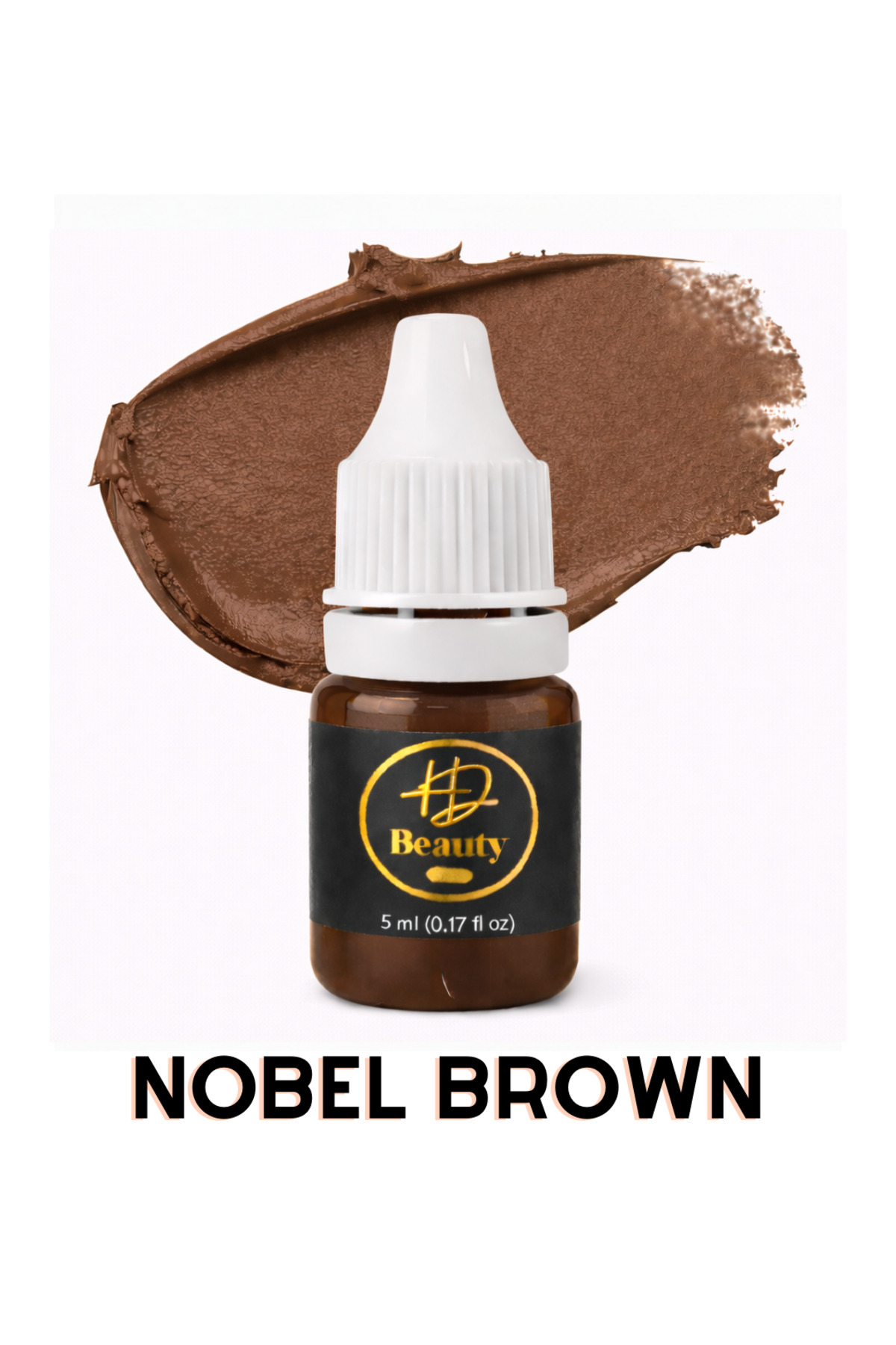 HD Beauty Pigments Kalıcı Makyaj Boyası Mikroblading/micropigmentation Pigment Kaş Boyası 5 ml