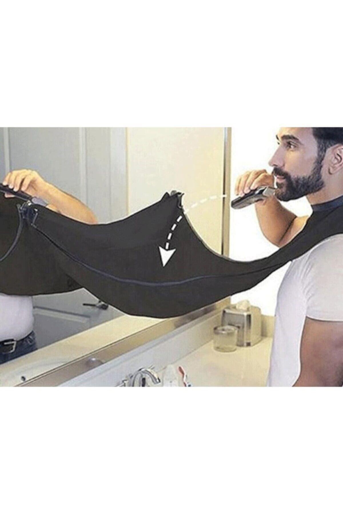 lawrenceshop 1 Adet Saç Sakal Kesme Traş Önlüğü Tıraş Örtüsü Berber Önlük