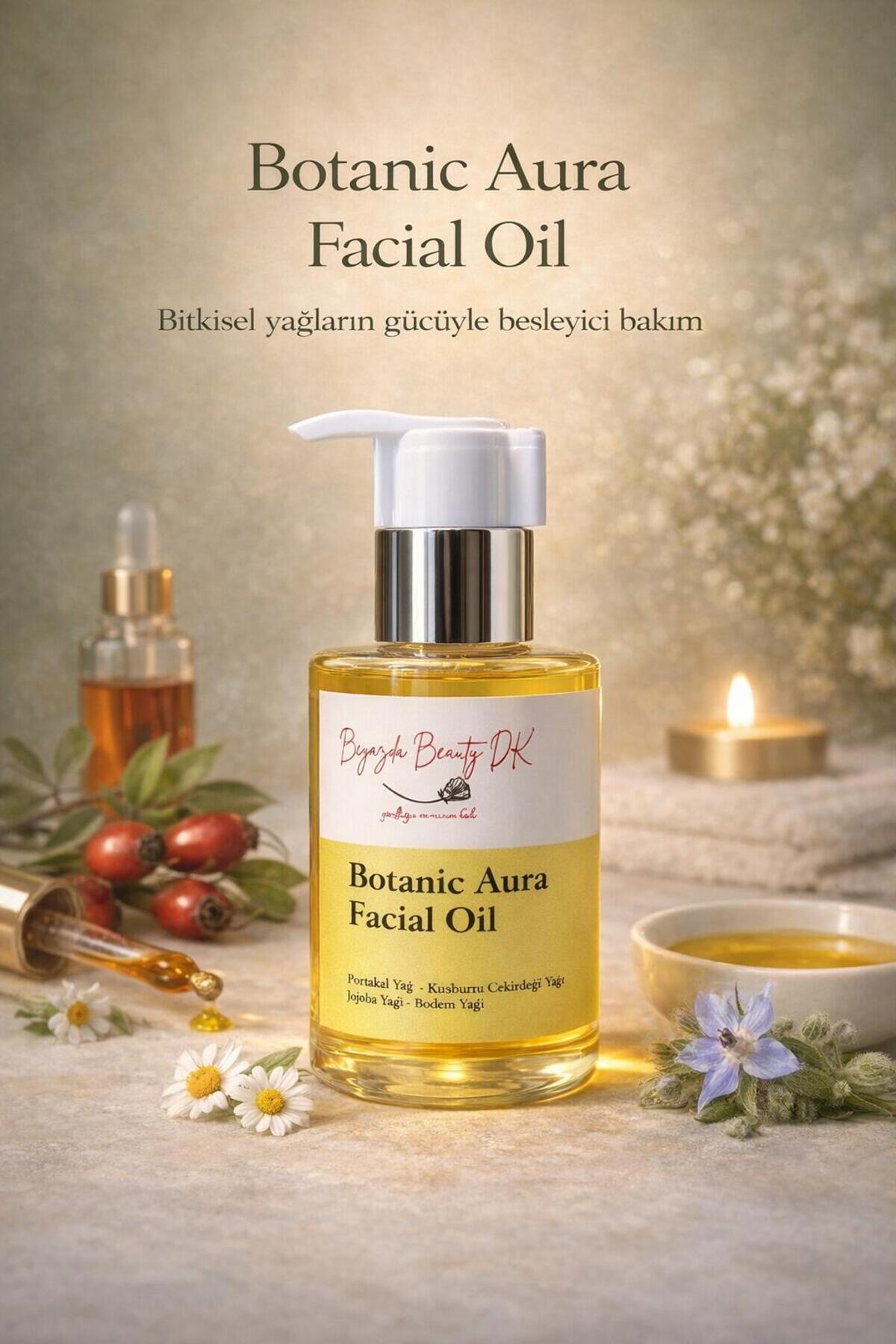 BEYAZDA BEAUTY-DK Botanic Aura Facial Oil -Yüz yağı 100 ml