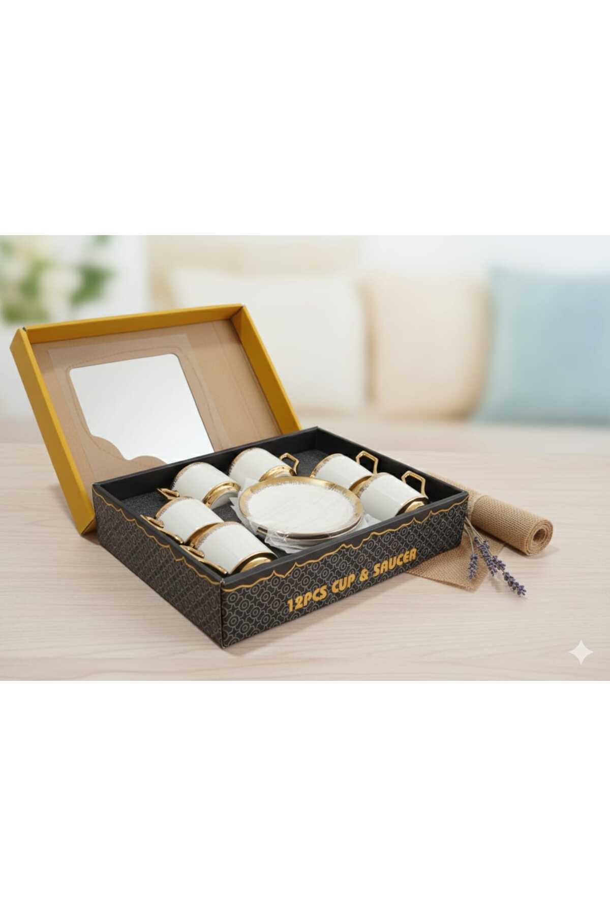 Lider MAGNESİA KAHVE FİNCANI CUP SAUCER 12PCS - Fiyatı, Yorumları