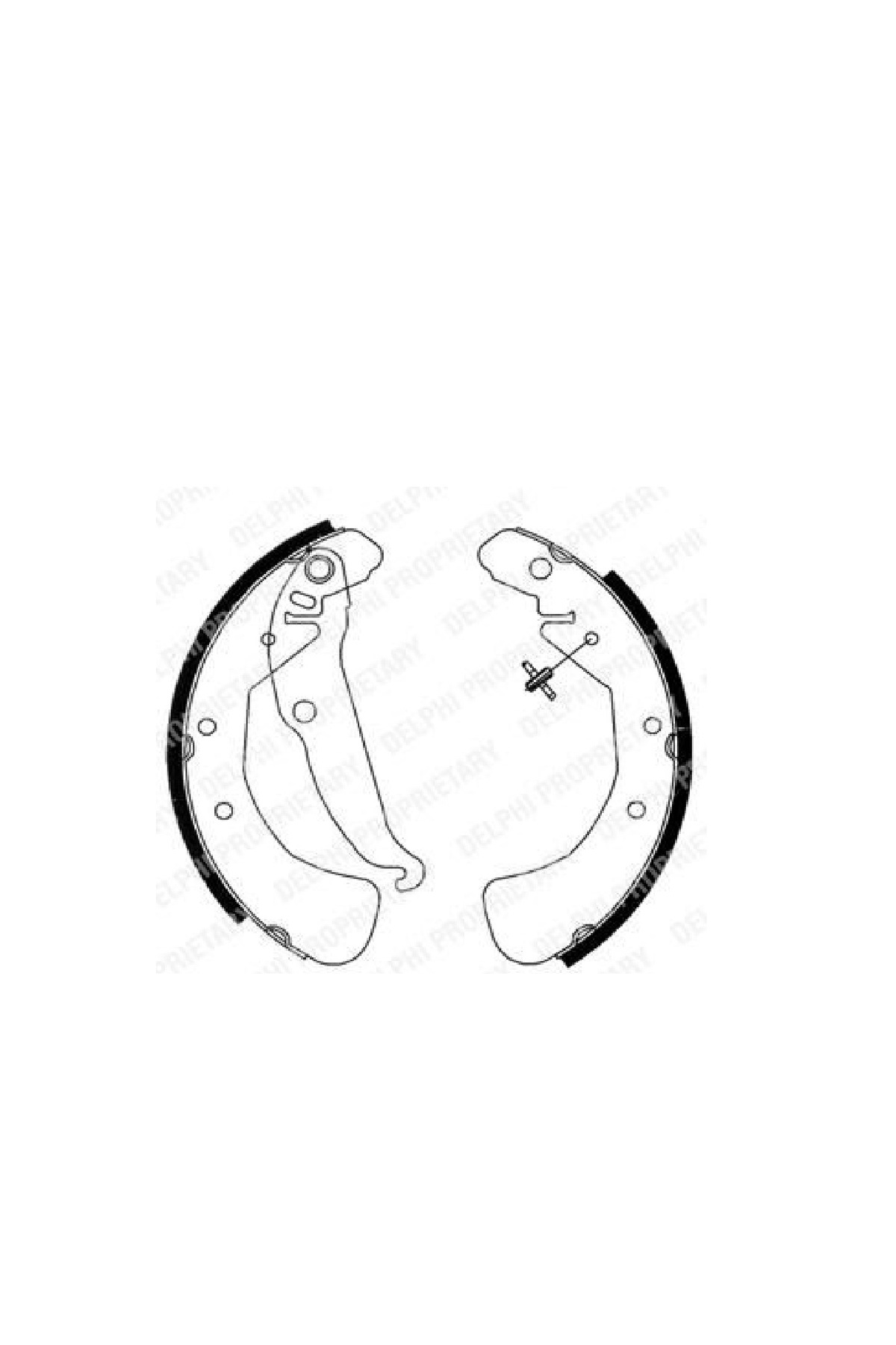 MAYSANAYİ KAMPANA BALATA ASTRA F 91>98 ASTRA G 98>05 ASTRA H 04> COMBO 01>VECTRA B ZAFIRA A 228X42