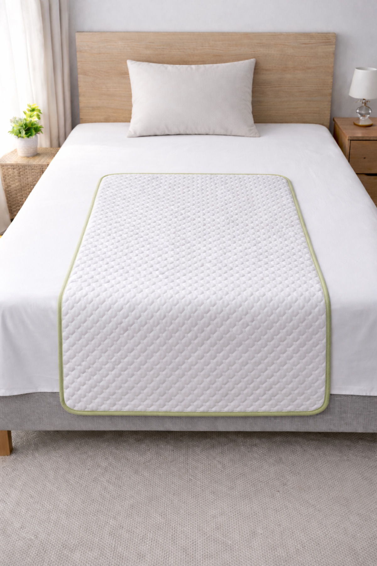 Hig Store Desert Touch Yatak Koruyucu Hasta Altı Bebek Altı Yıkanabilir Ultra Emici 3 Katlı Yatak Pedi 60*90CM fotoğrafı 2 (önizleme)