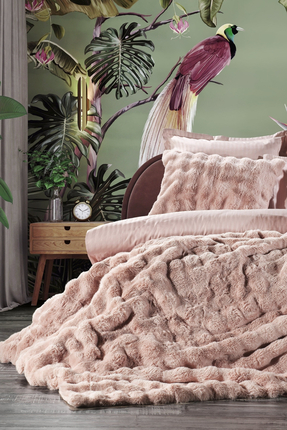 ZEBRA CASA Bonny Çift Kişilik Nevresimli Yatak Örtüsü Seti