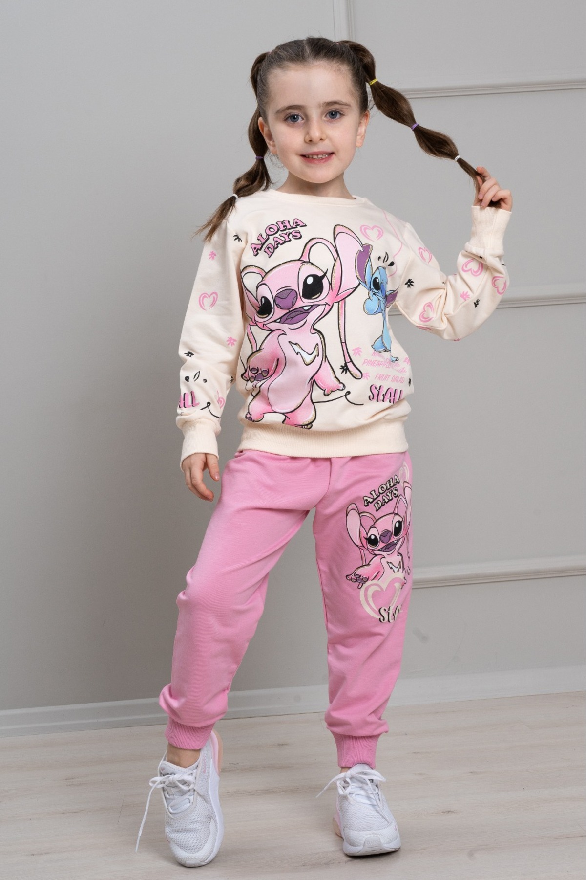 ÖRZİ Kids MEVSİYLİK 2 ip Ba με τύπωμα iz σετ αθλητικής φόρμας 3-10