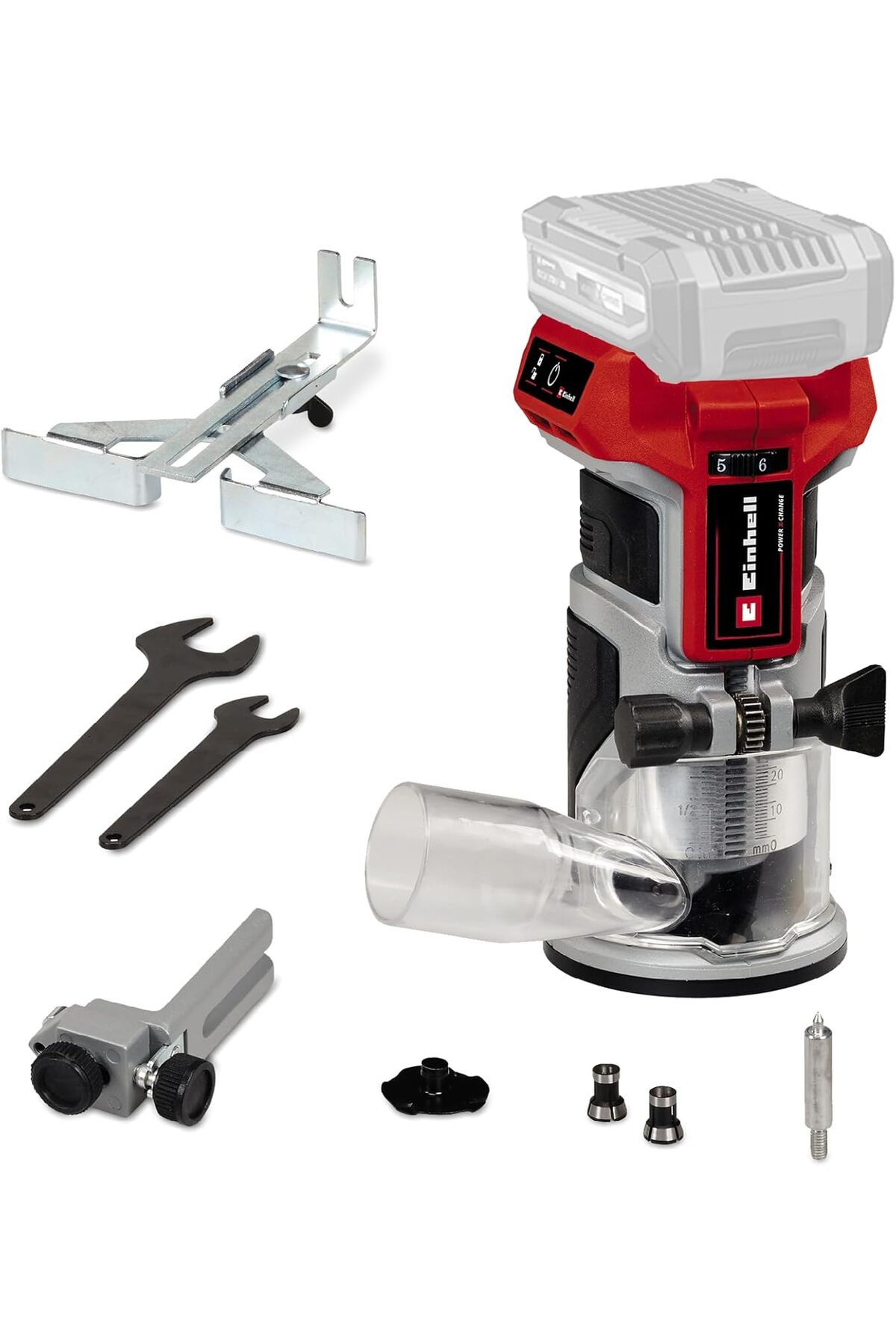 BRF MRT Professional Akülü Kenar TP-ET 18 Li BL-Solo Power X- (18 V, Li-Ion, 40 mm Kaldırma Yüksekliği,