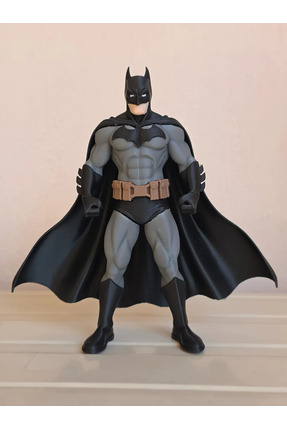 3DLİ Batman Figür 19 cm - Demonte - 3D Üretim - Hediye lik Dekoratif Biblo Yü...