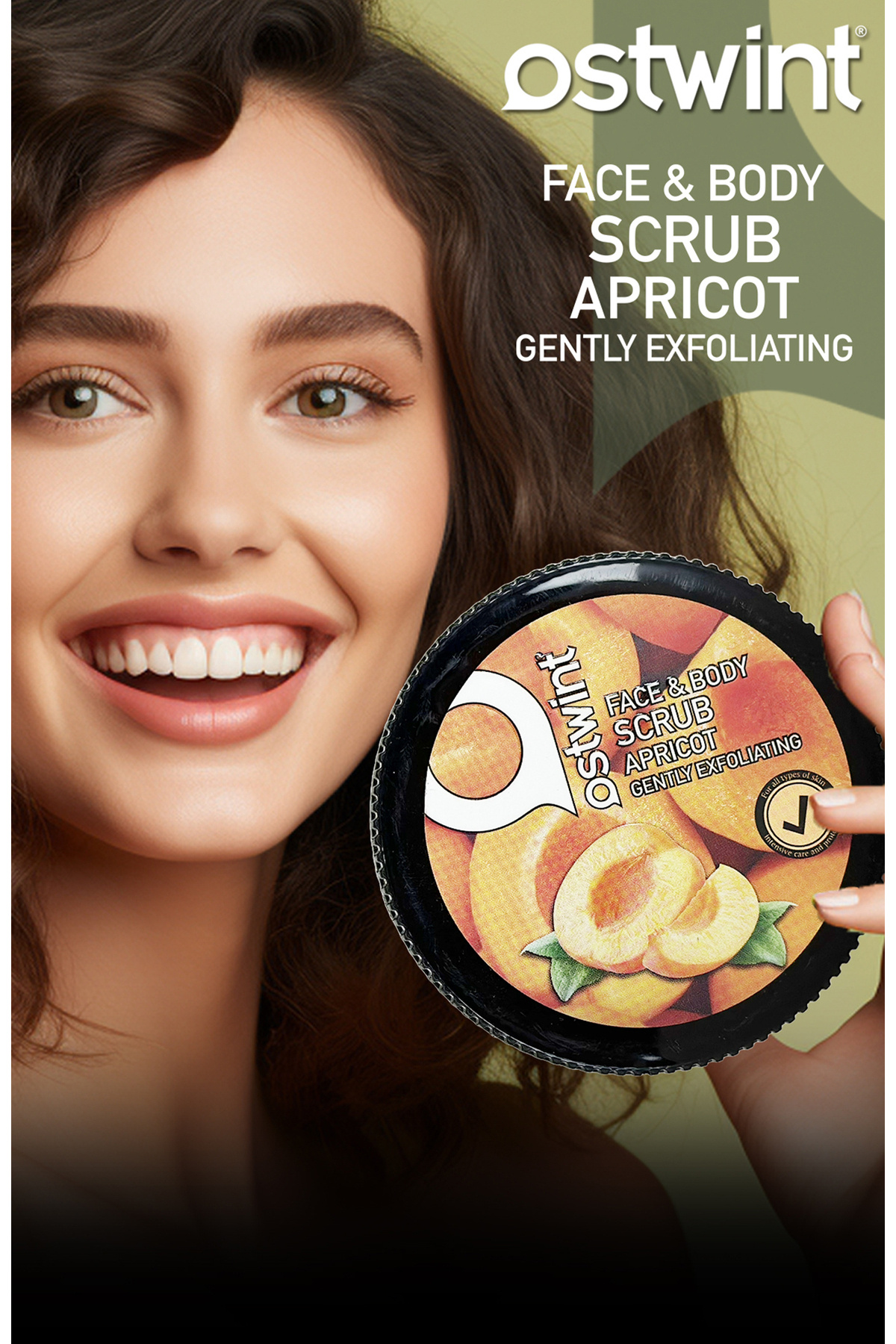 Face Body Scrub Gel Kayısı 300 Ml — 2513906 — تصویر 3 از 6