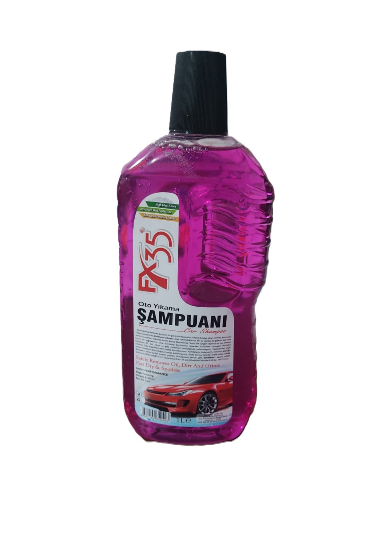 FX35 1 LT Cilalı Oto Yıkama Şampuanı