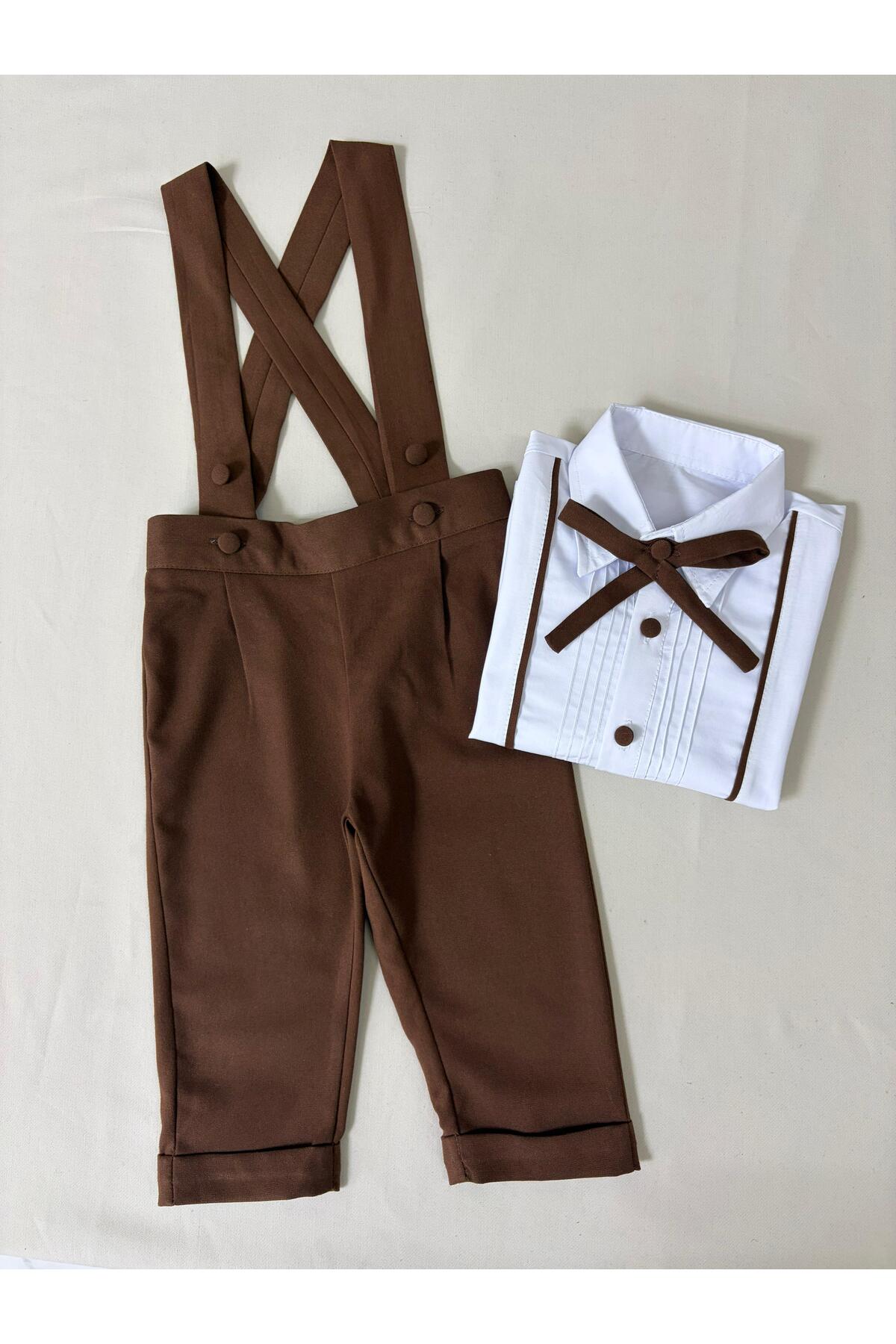 annerüyası Acı Kahve Salopet Takım fotoğrafı 6 (önizleme)