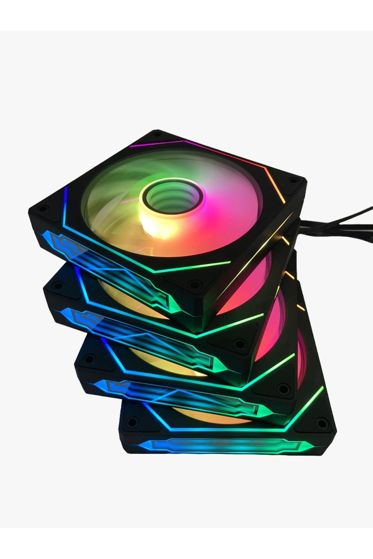 GAMEFORCE INFINITY Pro 4x120mm A-Rgb Kasa Fanı