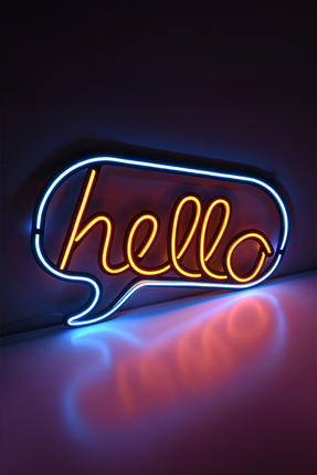 Morimora Hello Neon Dekor