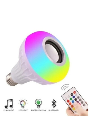 Genel Markalar Winnboss Bluetooth Hoparlör Akıllı Rgb LED Ampul Lamba