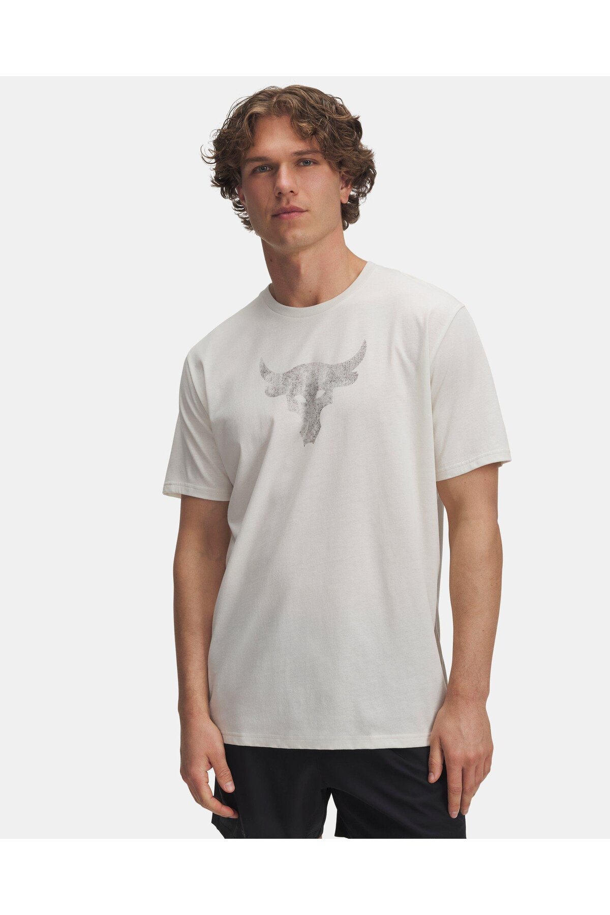 آندر آرمور تی‌شرت آستین کوتاه طرح UA Project Rock Brahma Bull