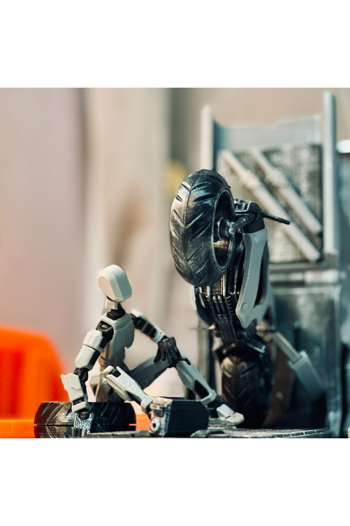Modellio3D Dummy 13 için Fütüristik Elektrikli Motosiklet V2