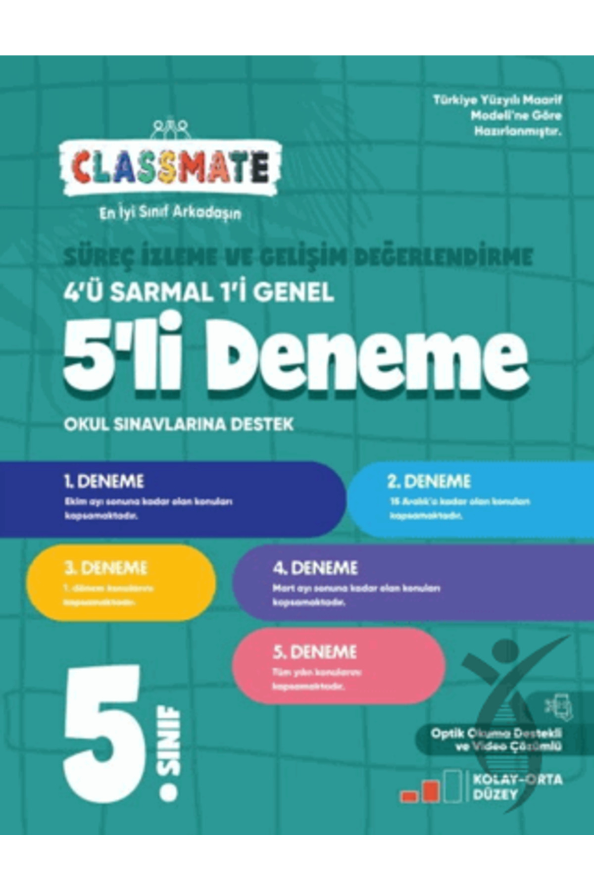 Okyanus Yayınları 5. Sınıf Classmate Süreç İzleme ve Gelişim