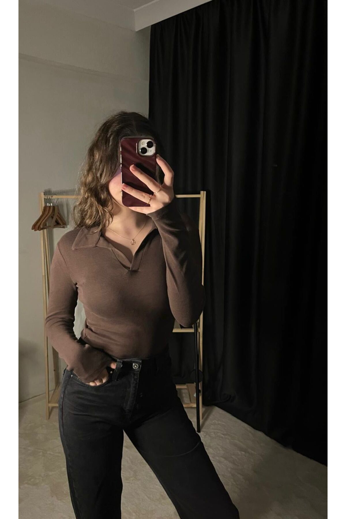 aurem KADIN POLO YAKA KAZAK