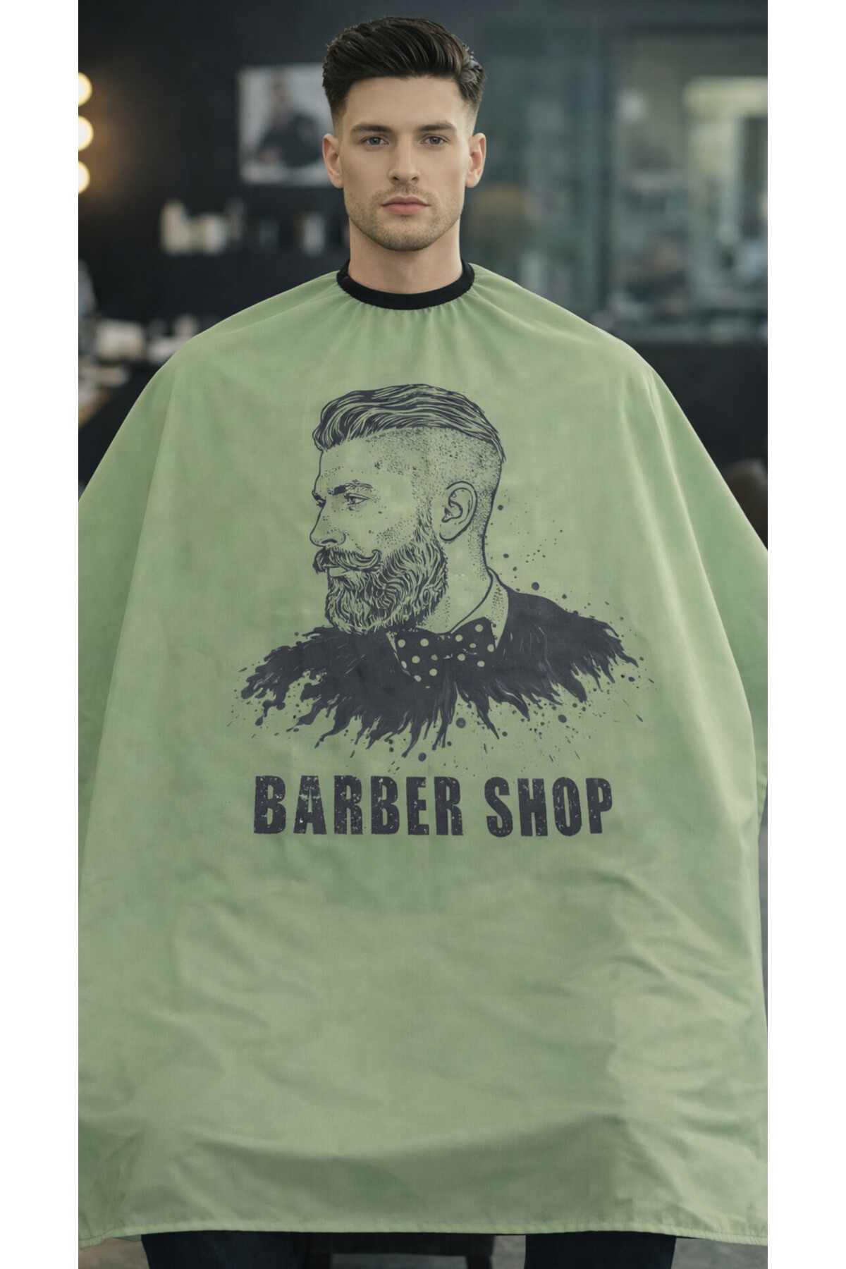 irtihal Kesim penuarı 130X150 cm - kuaför kesim önlüğü