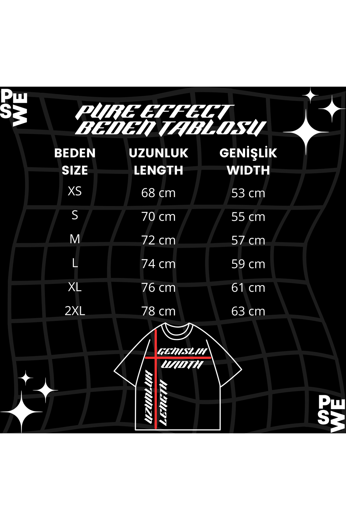 PURE EFFECT  Unisex Oversize SWD Kabartma Logo Baskılı Boxy Fit Kalın Kumaşlı (240gsm) T-shirt - Görsel 3